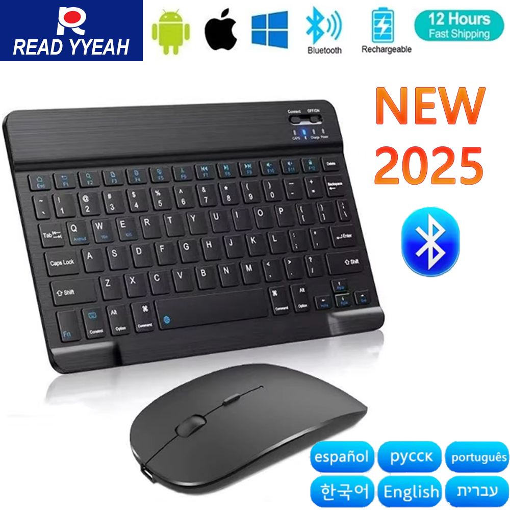 New 2025 Bluetooth Wireless Ke - огляд і ціна Gaming Keyboard Mouse Wireless