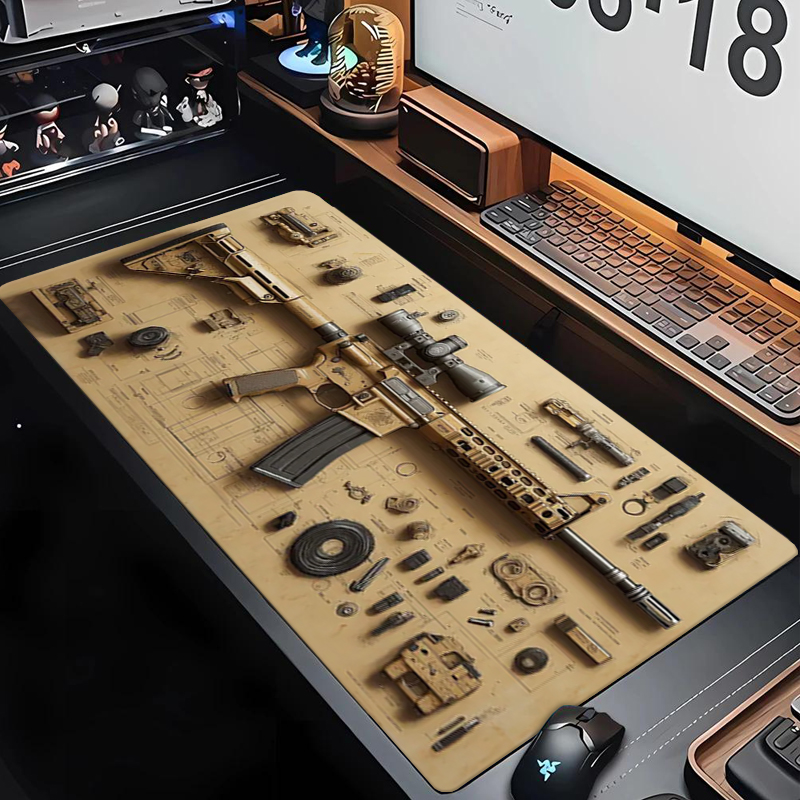 Parts Disassemble Soft Gaming  - огляд і ціна Gaming Keyboard And Mouse Pad