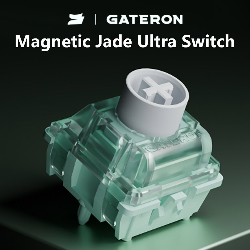 GATERON Magnetic Jade Ultra Sw - огляд і ціна Gaming Keyboard Hall Effect Switches