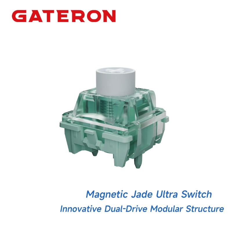 GATERON Magnetic Jade Ultra sw - огляд і ціна Gaming Keyboard Hall Effect Switches