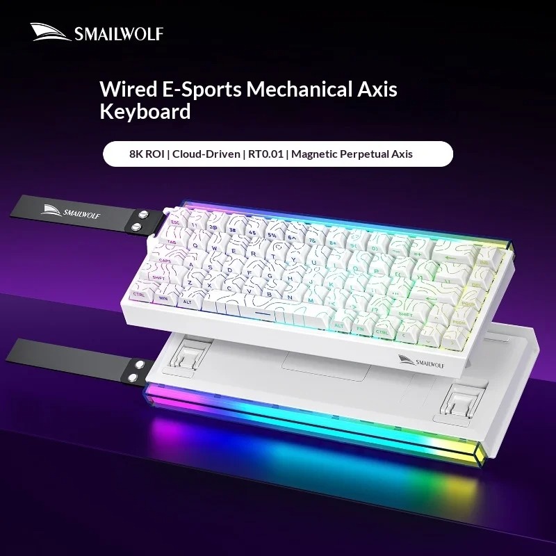 SK11HE Wired Hall Effect Gamin - огляд і ціна Gaming Keyboard Hall Effect Switches
