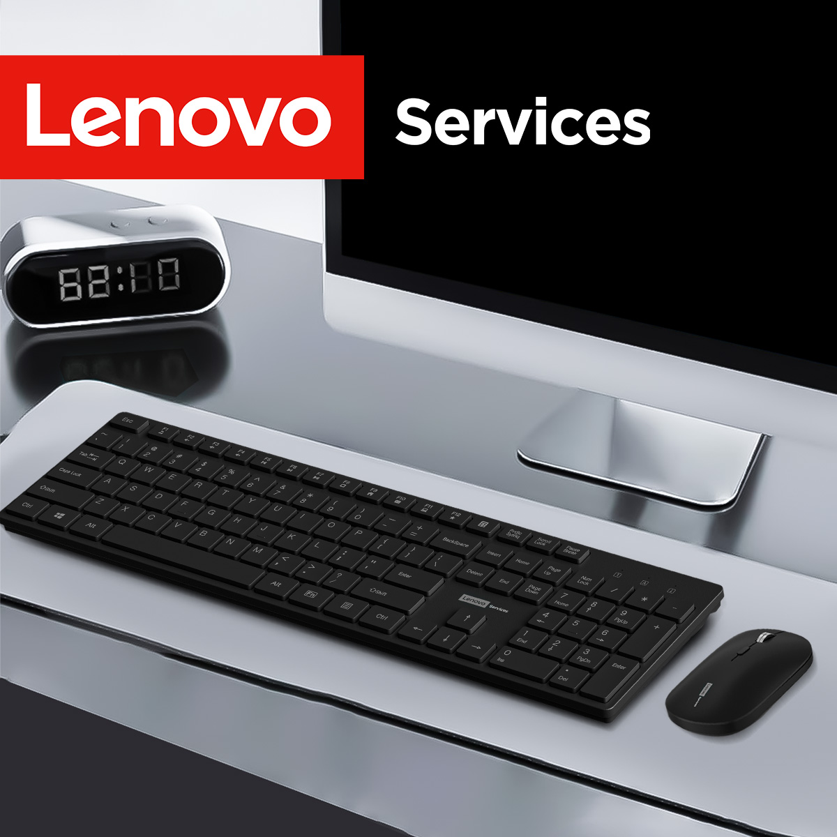 Lenovo KN220 Silent 2.4G Wirel - огляд і ціна Gaming Keyboard Mouse Wireless