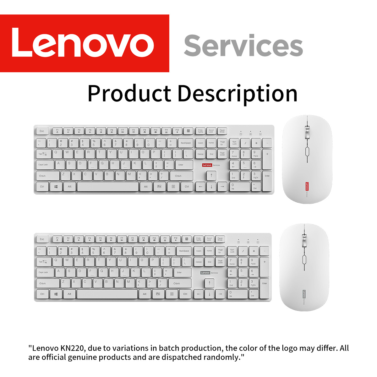 Lenovo KN220 Silent 2.4G Wirel - огляд і ціна Gaming Keyboard Mouse Wireless
