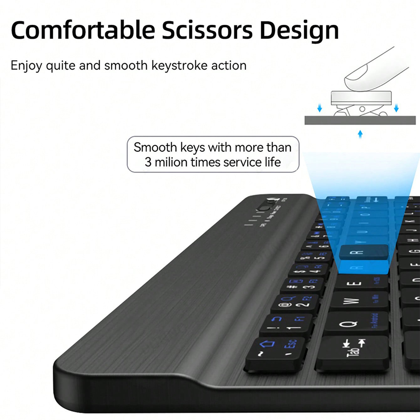 Multilingual Keyboard For Tabl - огляд і ціна Gaming Keyboard Mouse Wireless