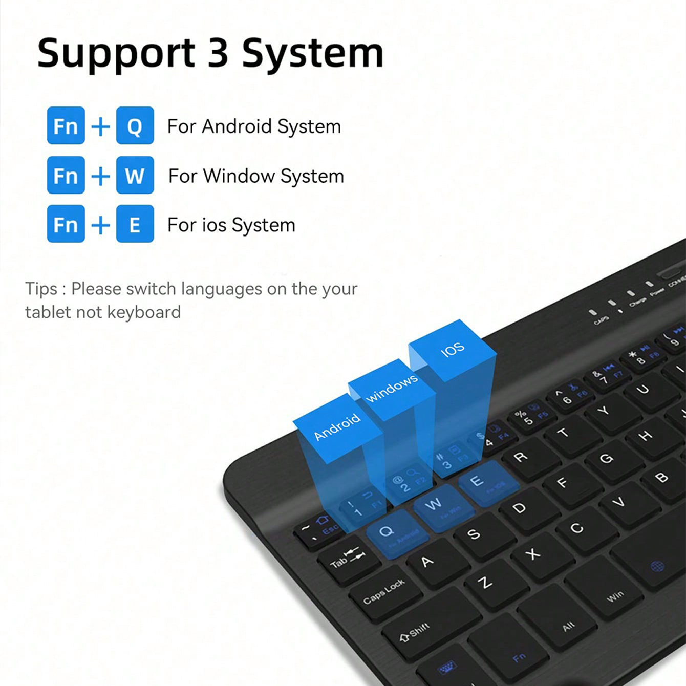 Multilingual Keyboard For Tabl - огляд і ціна Gaming Keyboard Mouse Wireless