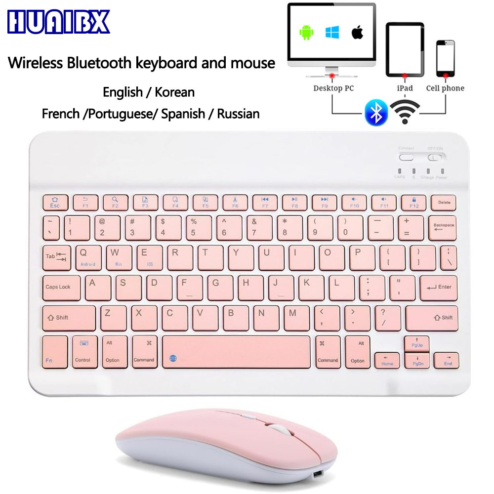 10 lnch Wireless  Bluetooth Mi - огляд і ціна Gaming Keyboard Mouse Wireless