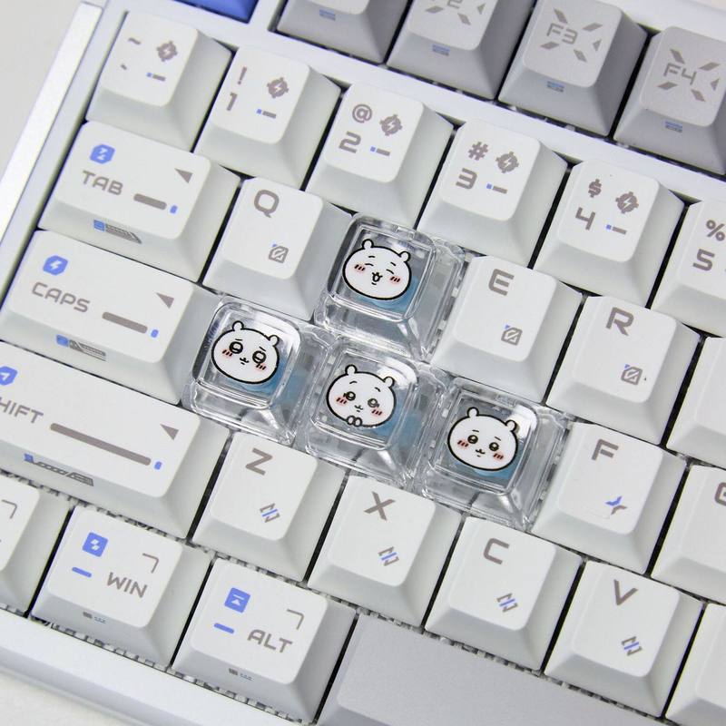 Chiikawa 4 Pcs Handmade Transp - огляд і ціна Gaming Keyboard Affordable