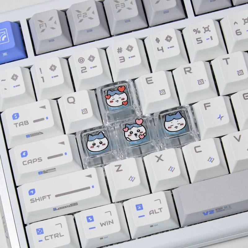 Chiikawa 4 Pcs Handmade Transp - огляд і ціна Gaming Keyboard Affordable