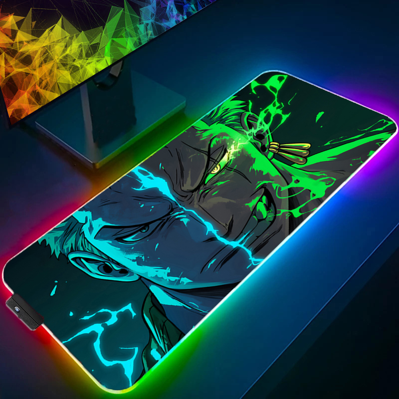 ONE PIECE Zoro Mouse Pad RGB G - огляд і ціна Gaming Keyboard Affordable