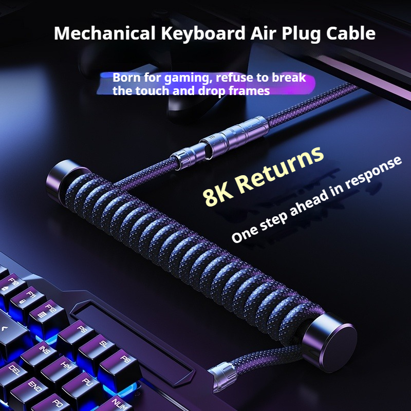 Eary 1.2m Coiled Keyboard Cabl - огляд і ціна Gaming Keyboard Ergo