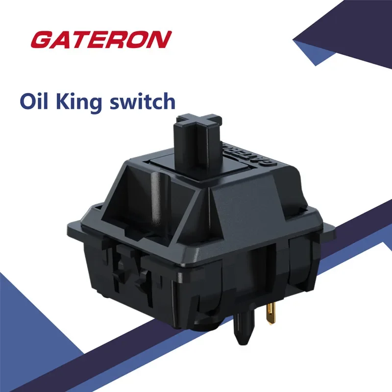 Gateron Oil King Switch 5 Pin  - огляд і ціна Keyboard Gaming Black