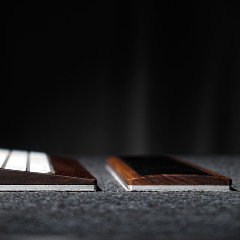Woody Cowhide Palm Rest for Me - огляд і ціна Keyboard Gaming Black