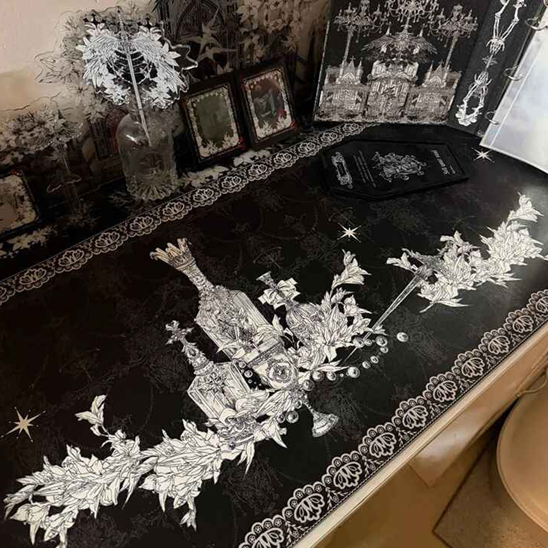 Divine Realm Gothic Building M - огляд і ціна Gaming Keyboard And Mouse Pad
