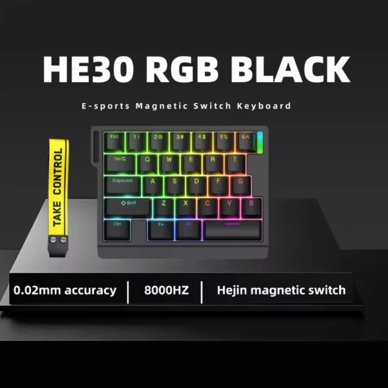 HE30 One Hand Magnetic Axis Ga - огляд і ціна Gaming Keyboard Not Typing