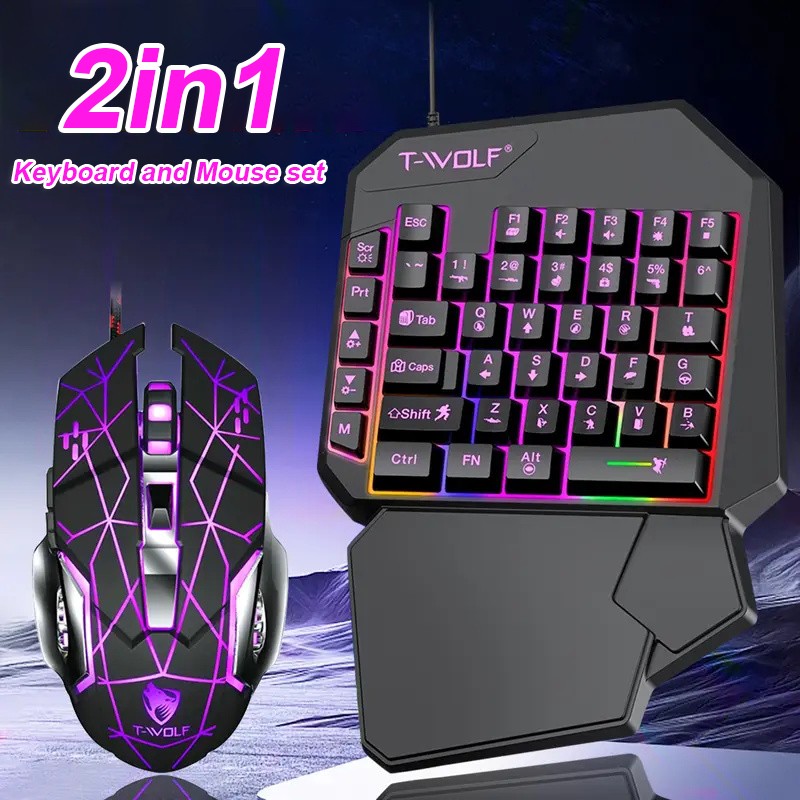 FocusOnPC TF900 2-in-1 Mobile  - огляд і ціна Gaming Keyboard 1 Hand