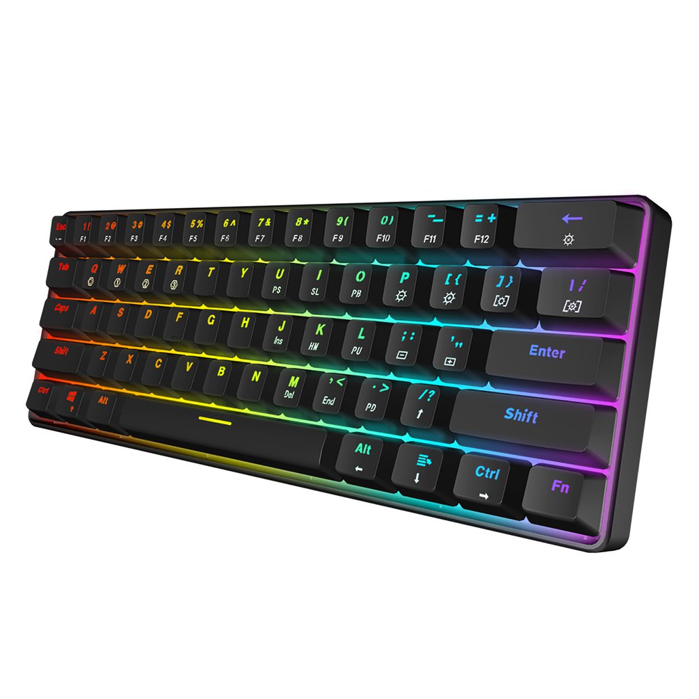 SKYLOONG GK61 Mini Portable 60 - огляд і ціна Gaming Keyboard Mobile