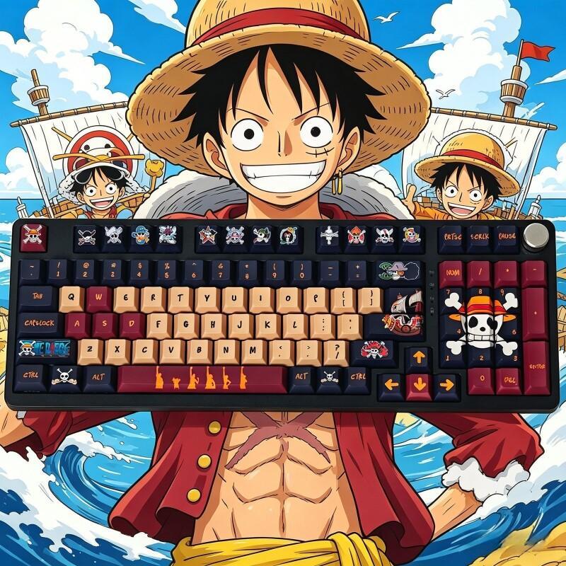 BANDAI One Piece Monkey D. Luf - огляд і ціна Gaming Keyboard Ergo