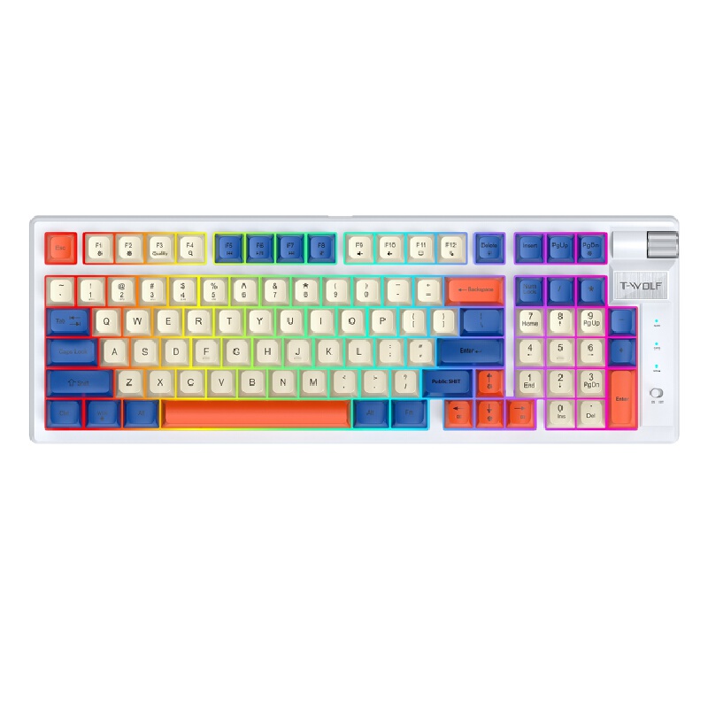 Retro Mechanical Keyboard Tri- - огляд і ціна Gaming Keyboard Not Typing