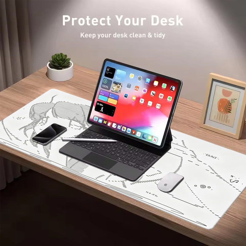 1Pcs Leather Mouse Pad Anime A - огляд і ціна Gaming Keyboard And Mouse Pad