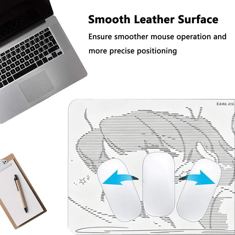 1Pcs Leather Mouse Pad Anime A - огляд і ціна Gaming Keyboard And Mouse Pad